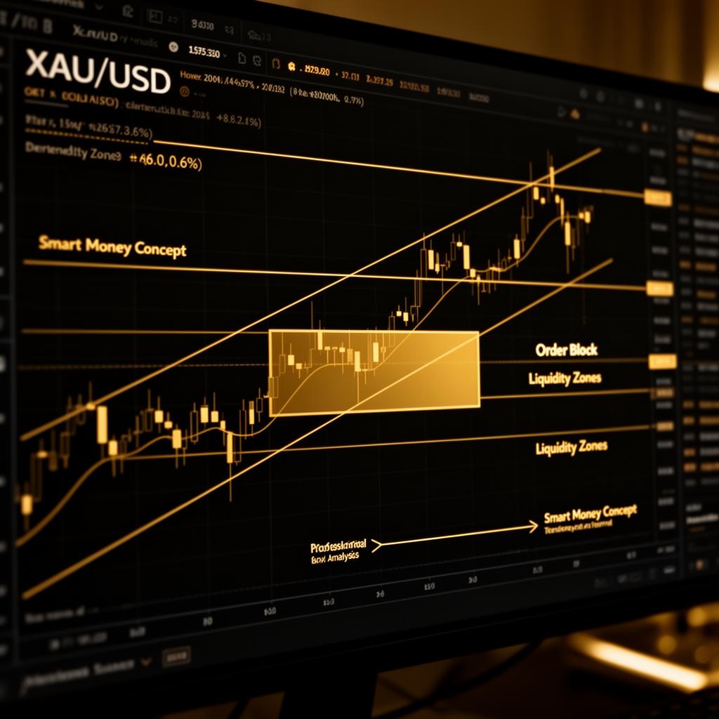 Analyse technique XAU/USD — Order block & Smart Money Concept